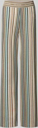 Cambio Cambio Straight Fit Stoffhose mit Viskose-Anteil Modell Allison in Beige, Gr&ouml;&szlig;e 34