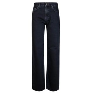 Haikure Straight Jeans, female, Gray, Size: W26 Korea Bull 44 Jeans