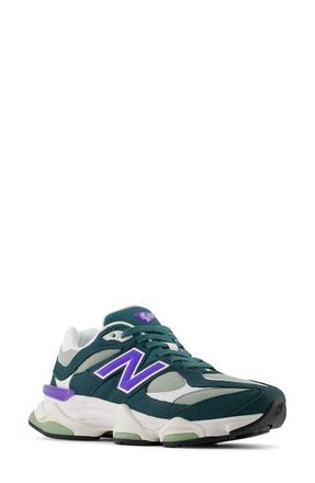 New Balance Gender Inclusive 9060 Sneaker in New Spruce/Electric Indigo at Nordstrom, Size 10.5 Womens