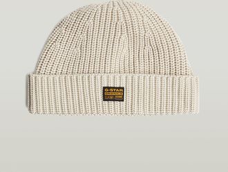 G-Star Originals Vissersbeanie - Wit - Heren
