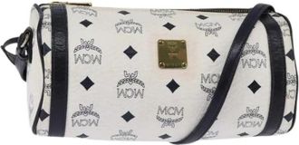 MCM Pre-owned Plastic Cross Body Bag - Dames - Vintage Schoudertas - Wit - ONE Size - Vintage