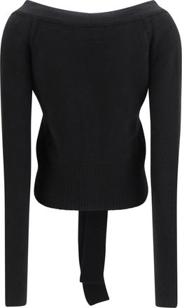 Ermanno Scervino Pure Cashmere Cardigan - Black
