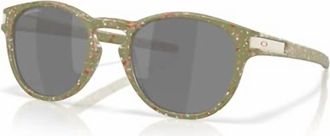 Oakley Unisex - Latch Sunglasses In Matte Fern Terrazzo Prizm Black