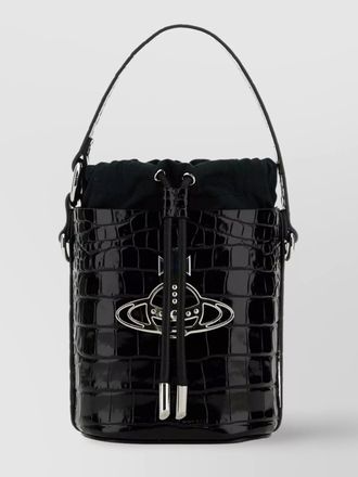 Vivienne Westwood daisy small leather bucket bag