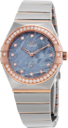 Omega Constellation Diamond Blue Dial Ladies Watch 13125286099001