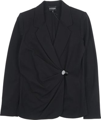 Emporio Armani Blazers - Dames - Blazers - Zwart - M - Leer - Jassen