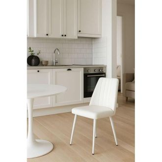 Regalos Miguel Sillas Comedor - Silla Betros Polipiel - Blanco