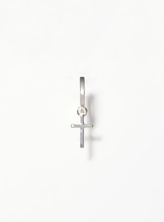 Pilgrim Mens Cross and hoop earring