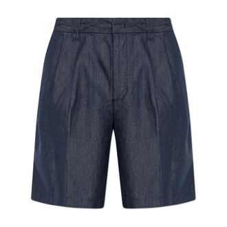 Emporio Armani Denim Shorts, male, Blue, Size: 2XL Denim Shorts