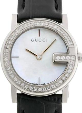 Gucci Pre-owned Watches, female, White, Size: ONE SIZE Pre-owned Stainless Steel watches