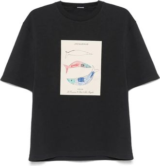 Jacquemus T-shirt Le Marino - Blu