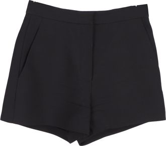 Valentino Valentino Garavani getailleerde minishorts van zwarte wol