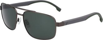 Nautica N104SP Polarized 030 Mens Sunglasses Gunmetal Size 59