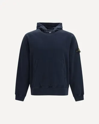 Stone Island Felpa con Cappuccio e tasca frontale Man XXL