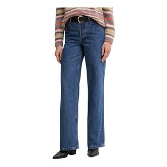 A.P.C. A.p.c., Jeans, Dames, Blauw, W25, Katoen, Elisabeth Straight Jeans