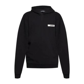 Jacquemus Hombre, Sudaderas, Negro, Talla: S