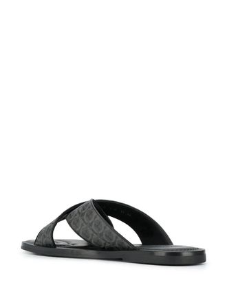 Ferragamo Gancini Slide - Gray