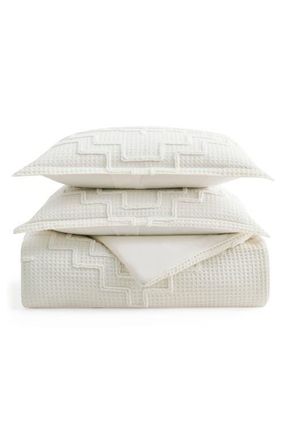 Pendleton Kiva Steps Comforter & Pillow Sham Set in Ivory at Nordstrom, Size King