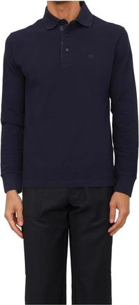 Etro Roma Polo met geprinte details - Heren - Polos - Blauw - 2XL - Katoen - Tops
