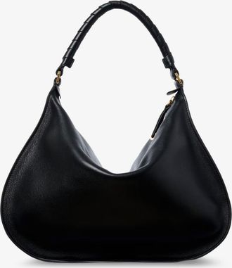 Chlo&eacute; Womens Shoulder Bag Marcie Medium Black Leather