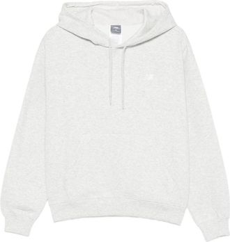 New Balance Logo-embroidered Hoodie
