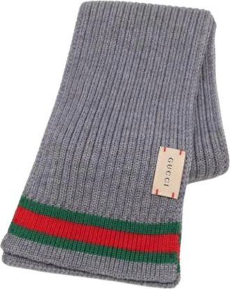 Gucci Pre-owned Stole - Dames - Vintage Accessoires - Grijs - ONE Size - Vintage