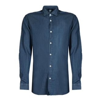 Antony Morato Hombre, Camisas, Azul, Talla: L