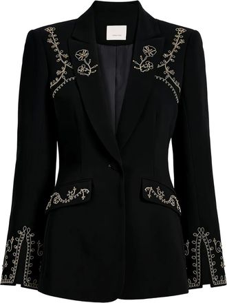 Cinq à Sept Blazer Cheyenne Soutache con decorazione - Nero