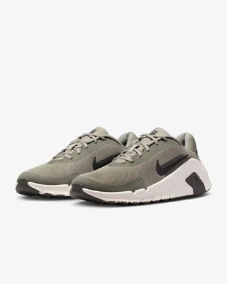 Nike Flex Train HV9972-301 Sneakers Light Army Black Workout Shoes SHOP224