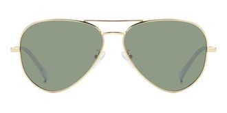 Polaroid PLD 4186/G/S/X Asian Fit Polarized J5G/UC Mens Sunglasses Gold Size 59