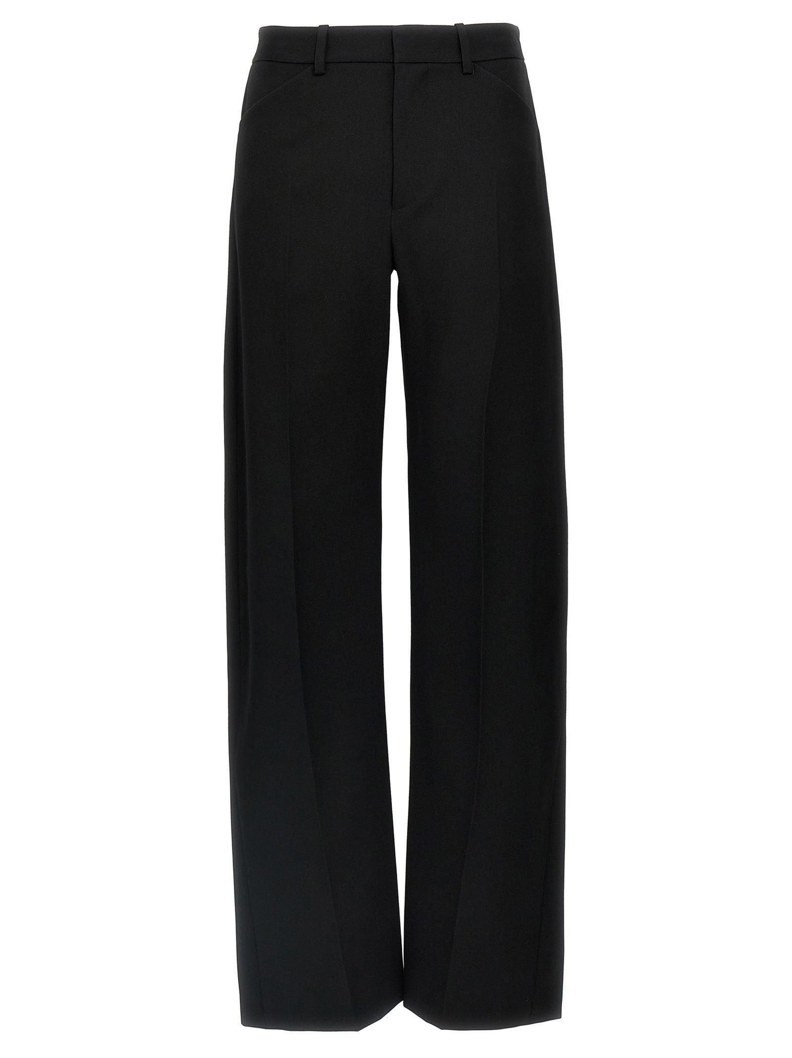 パンツ ALEXANDER WANG COTTON JERSEY SPORTS PANTS wide-leg pant in cotton jersey in WASHED BLACK | alexanderwang®