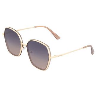 Bertha Sunglasses Emilia Polarized Sunglasses in Gold/brown at Nordstrom
