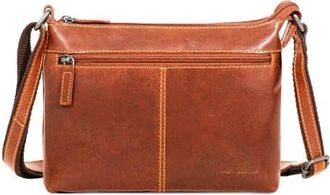 Jack Georges City Leather Slim Crossbody in Honey at Nordstrom