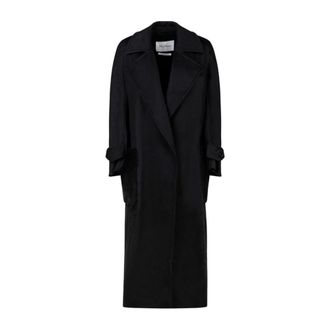 Max Mara Dames, Mantels, Zwart, Maat: 2XS Kasjmier