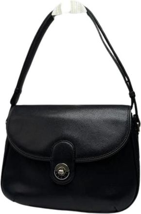 Gucci Pre-owned Shoulder Bags, female, Black, Size: ONE SIZE Pre-owned Vintage Shoulder Bag