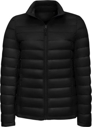 SOLS Dames/Dames Wilson Waterdichte Jas (Zwart)