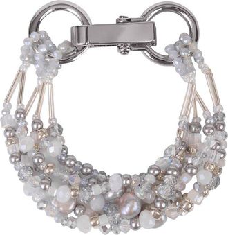 Saachi Saachi Beaded Layered Pearl Bracelet