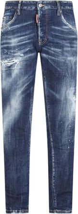 Dsquared2 Slim Fit Jeans, male, Blue, S, Dark Skater Jeans