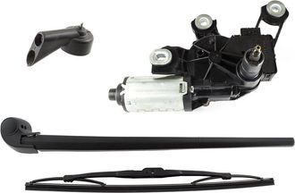 OEM Juego De 3 Piezas Para Audi A4 B6 / Avant 00-04: Motor Del Limpiaparabrisas + Brazo Del Limpiaparabrisas Trasero + Escobilla + Boquilla Del Lavaparabr