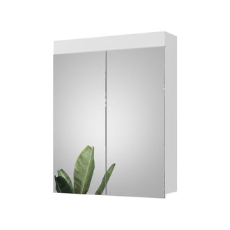 Vicco Armario Con Espejo Para Ba&ntilde;o Luna, Blanco, 60 X 77 Cm, Vicco