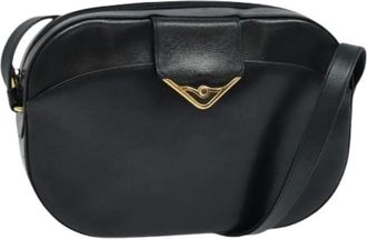 Cartier Pre-owned Cross Body Bags, female, Black, Size: ONE SIZE Pre-owned Leather shoulder-bags