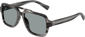 Dolce & Gabbana DG4544 3440/1 Mens Sunglasses Grey Size 56