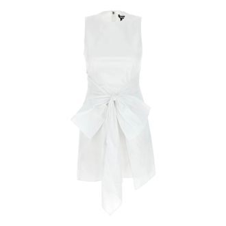 Rotate Rotate Birger Christensen, Dames, Jurken, Wit, Maat: 2XS Katoen