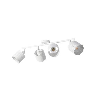 Lindby Lindby L&aacute;mpara De Techo aralena En Blanco Metal