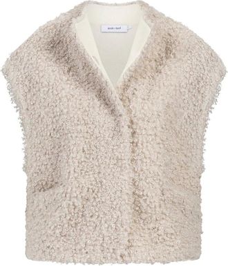 Knit-ted Dames, Jassen, Beige, Maat: L