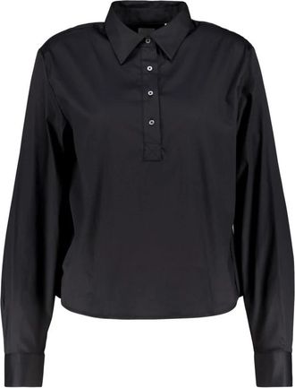 Emily van den Bergh Blouses - Dames - Blouses - Zwart - L - Overhemden