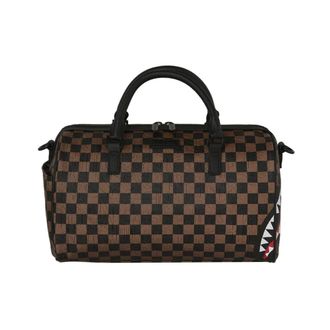 Sprayground Weekend Bags, female, Multicolor, Size: ONE SIZE Check 2 Emboss Mini Duffle