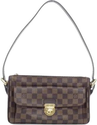 Louis Vuitton Pre-owned Ravello Damier Schoudertas - Dames - Vintage Schoudertas - Bruin - ONE Size - Vintage