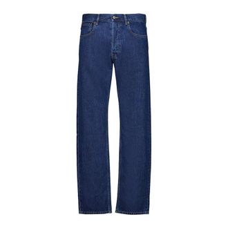 Valentino Garavani Rechte jeans - Heren - Jeans - Blauw - Maat: W34 Katoen