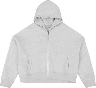 Entire studios Eternal Zip - Heren - Vesten met rits - Grijs - XS - Katoen - Hoodies & sweatvesten